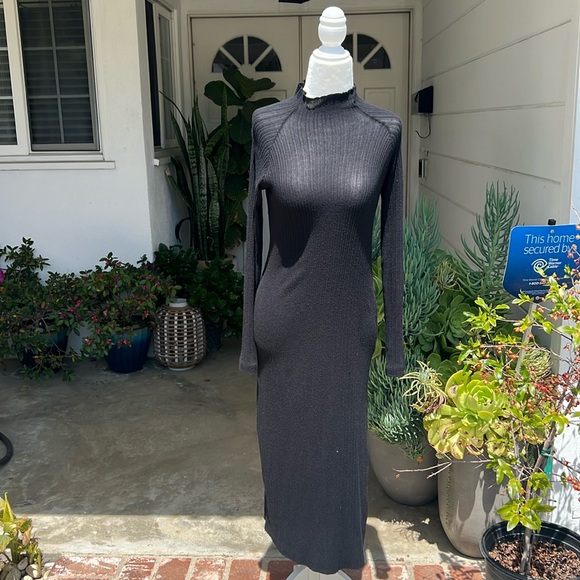 Dresses & Skirts - Enza Costa Long Sleeves Sweater MIDI Dress NWOT
